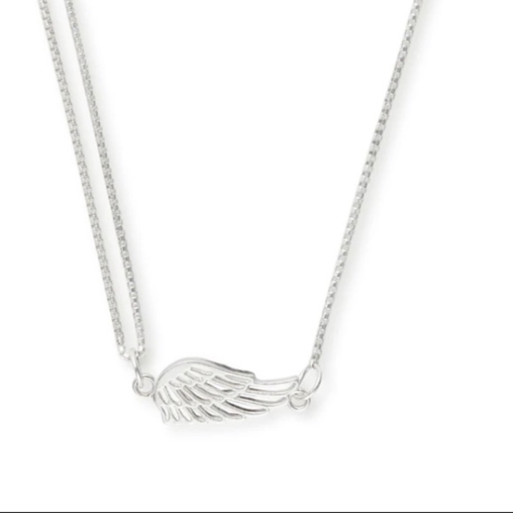 Alex and Ani Wing Pull Chain Necklace